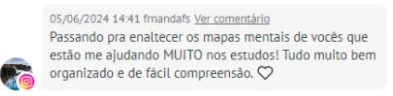 Depoimento de aluno